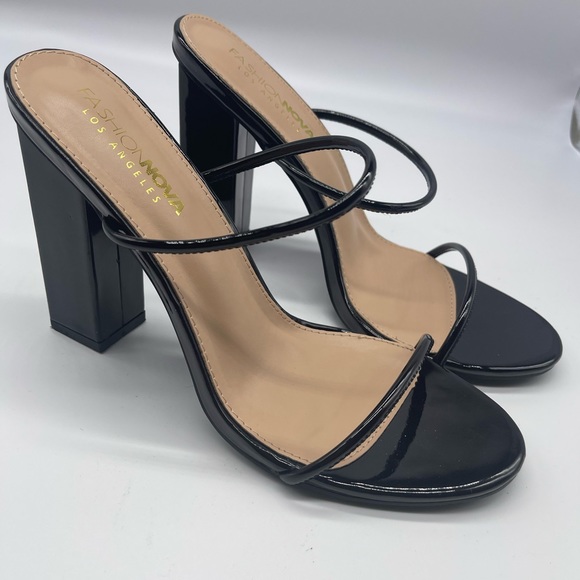 Fashion Nova Hopeless Romantic Heeled Sandals - Picture 2 of 7